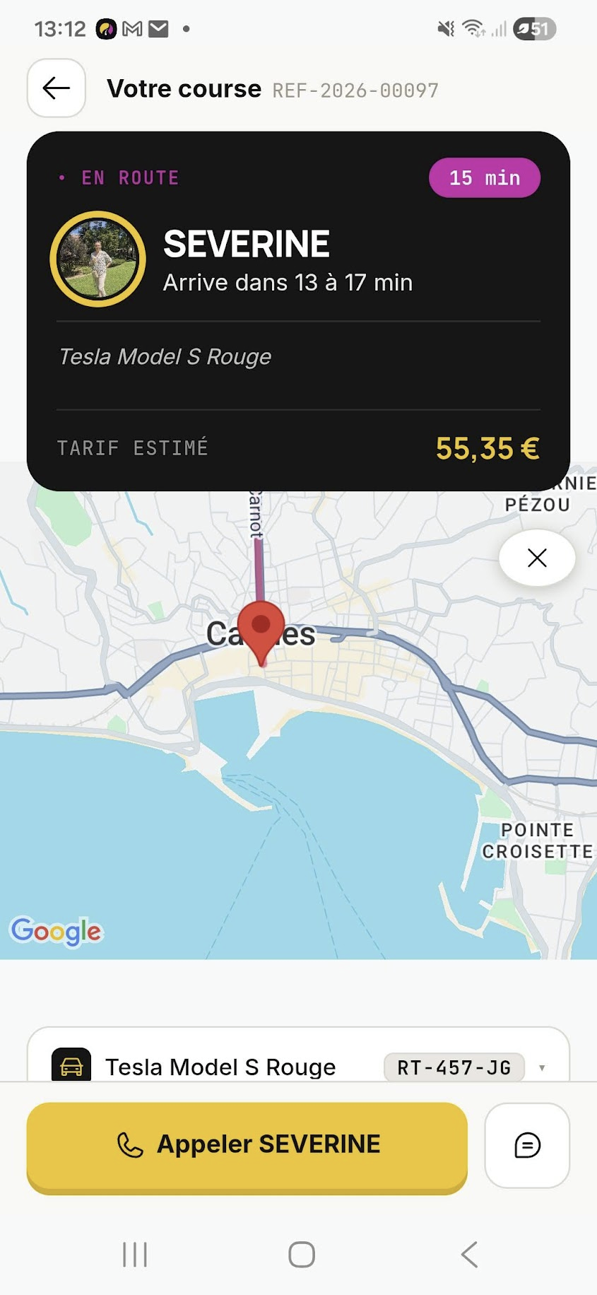 Suivi de course